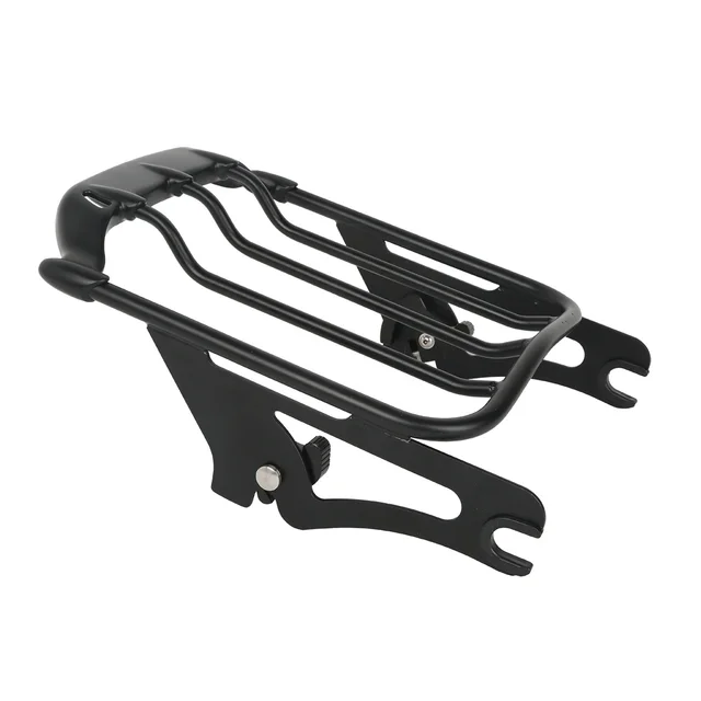 Soporte De Maletero Desmontable Para Harley Davidson Touring Street Glide 2009-2013 - Cromado, Ajustable