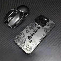 Chinese Dragon Matte Phone Case - Trendy Fashion Design for Note 13 ProPlus (CYB-188CY8504A1)