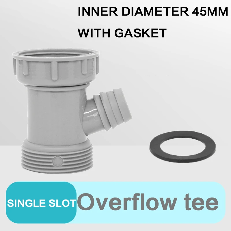 Kitchen Sink Drain Pipe Adapter Y Shaped Basin Sewer Branch Connector Female To Male Thread Connector Fitting Accessory drain pipe adapter
