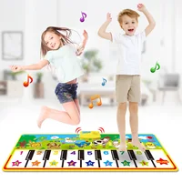 Musical Mat with Animal Voice Baby Piano Playing Carpet Music Game Instrument Toys Early Educational Toys for Kids Gift 1