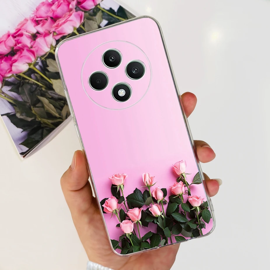 Cute Cat Cartoon Painted Soft Silicone Phone Case Cover