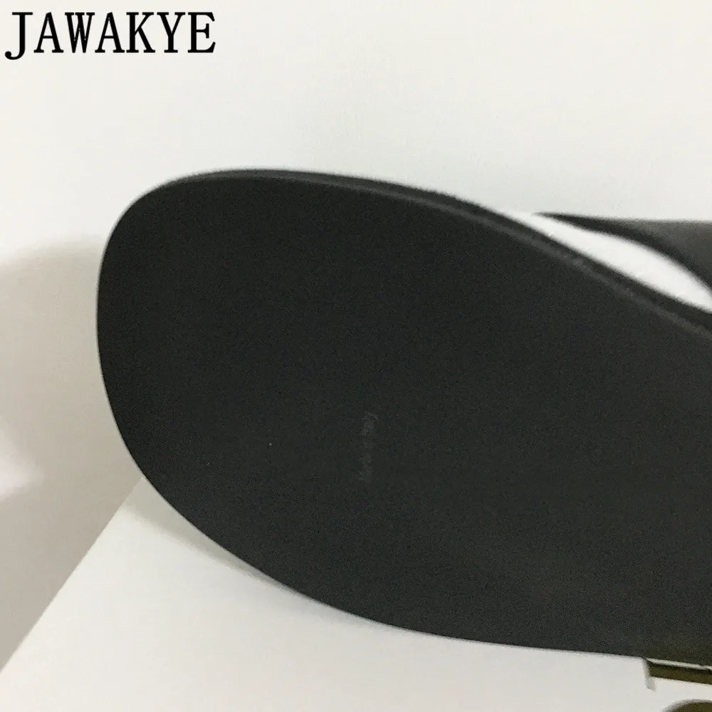 Summer thick bottom sandals women flat heel casual vacation beach Shoes real leather flip flops outdoor slippers zapatos mujer