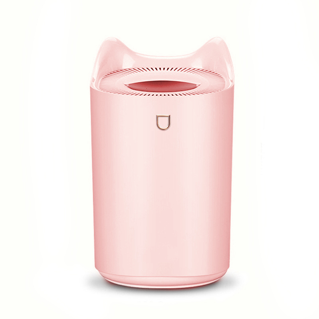 Humidifier Essential Oil Dual Hole Aroma Diffuser With Colorful LED Light Ultrasonic Air Humidifiers vaporizer 3L Capacity