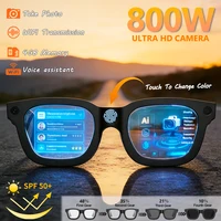 2026 Smart Glasses HD Photo Video OpenAI Record Translation Touch Photochromic Lenses Bluetooth Call Music Multifunction Glasses