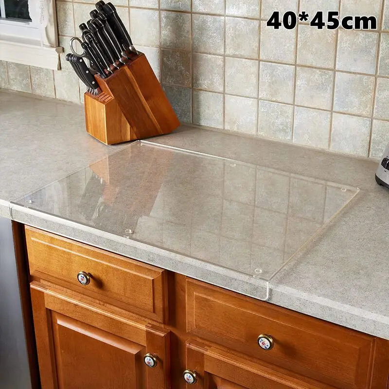 18InAcrylicTransparentFoodChoppingBoardAntislipNonstick
