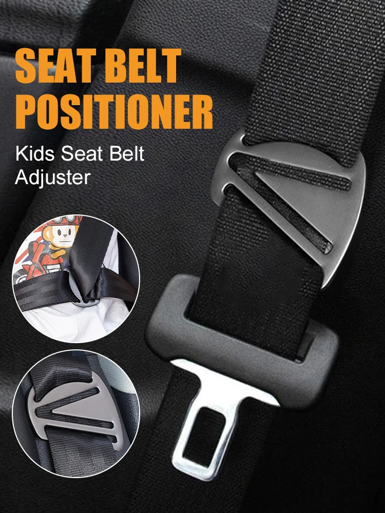 KidsNeckStrapMetalPositionerLockSafetyBeltStopperAccessories