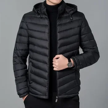Men's Lightweight Puffer Jacket - Warm, Casual, and Stylish Winter Wear