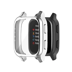 Protezione dello Schermo in TPU Durevole e Custodia in Silicone Morbido per Smartwatch Garmin Venu SQ Series