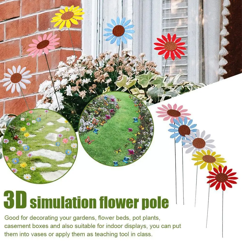 

Stereoscopic Simulation Of Butterfly Pole Courtyard Wooden Decoration Ornaments Decorative Stakes And Garden Decorations Q5G0