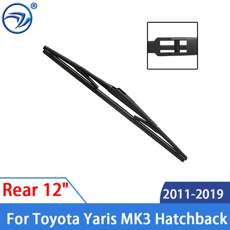 Wiper 12" Rear Wiper Blade For Toyota Yaris MK3 Hatchback 2011 2012