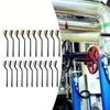 10pcs Wire Brushes Set Stainless Steel Copper Wire Brush Cleaning Brushes Rust Metal Remover For Industrial Devices Polishing 3