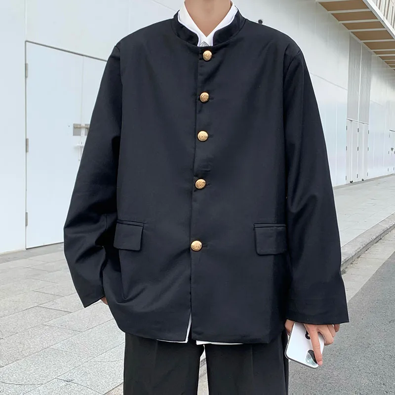 Men's Fall Casual Jacket Small Suit Japanese DK Uniform Student Coat Gakuran Children's Wear
