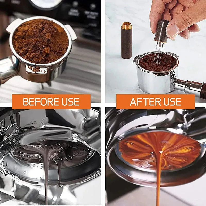 Precision Espresso Coffee Tool Set - Stainless Steel Barista Accessories