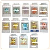 FUNKO Pocket Pokémon Keychain Cute Classic Dolls Mewtwo Pikachu Squirtle Backpack Pendant Collection Christmas Gifts Keychain 1