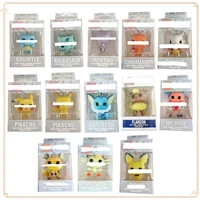 FUNKO Pocket Pokémon Keychain Cute Classic Dolls Mewtwo Pikachu Squirtle Backpack Pendant Collection Christmas Gifts Keychain 1