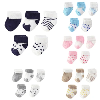 5-Pack Cotton Baby Socks 1