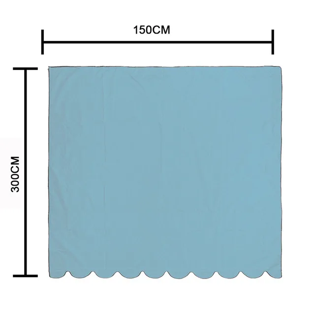 Blue 3x1.5m