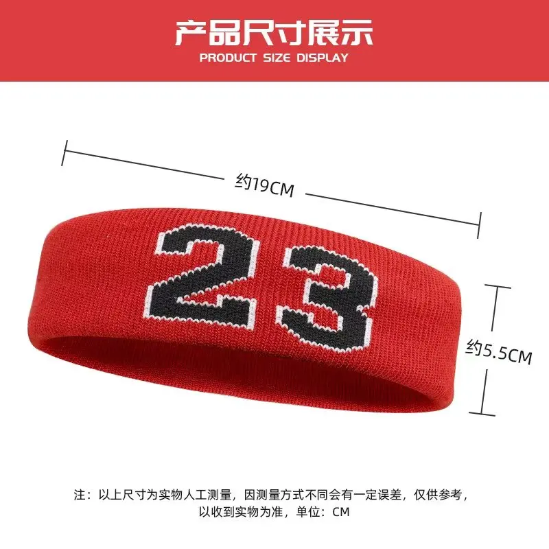 Elastic Cotton Sweatband for Sports and Fitness - Versatile Unisex Headband