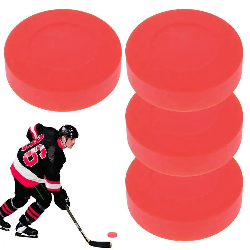 

Indoor Hockey Pucks 4 Pcs Ice Hockey Pucks For Practicing Official Regulation Size Floor Hockey Pucks For Practicing For Classic