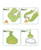 10/40Roll Dog Poop Bags for dog Large Cat Waste Bags Doggie Outdoor Home Clean Refill Garbage Bag Pet Supplies 15 Bags/ Roll 5