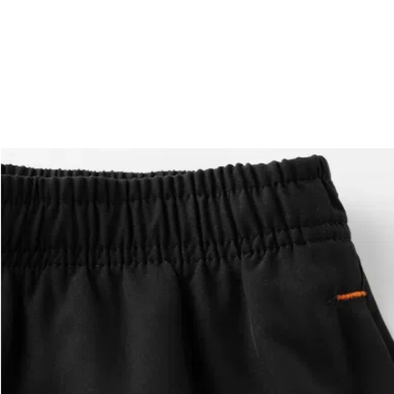 Summer Ice Silk Quick Dry Cropped Pants Men s Athleisure Shorts Men s Loose Breathable Beach Pants Men s Plus Size Shorts 2