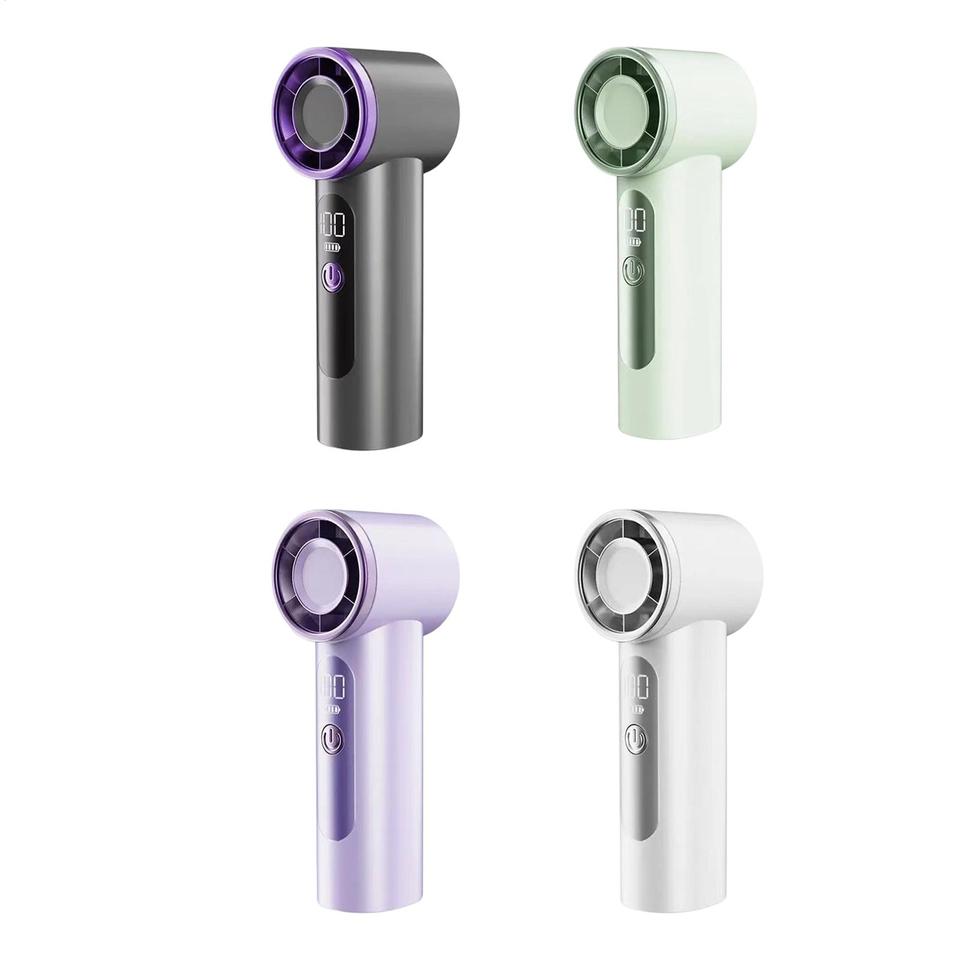 Mini Fan USB Rechargeable Portable Cooling Tool Portable Handheld Fan for Travel Commuting Classroom Home Outdoor Camping Theme