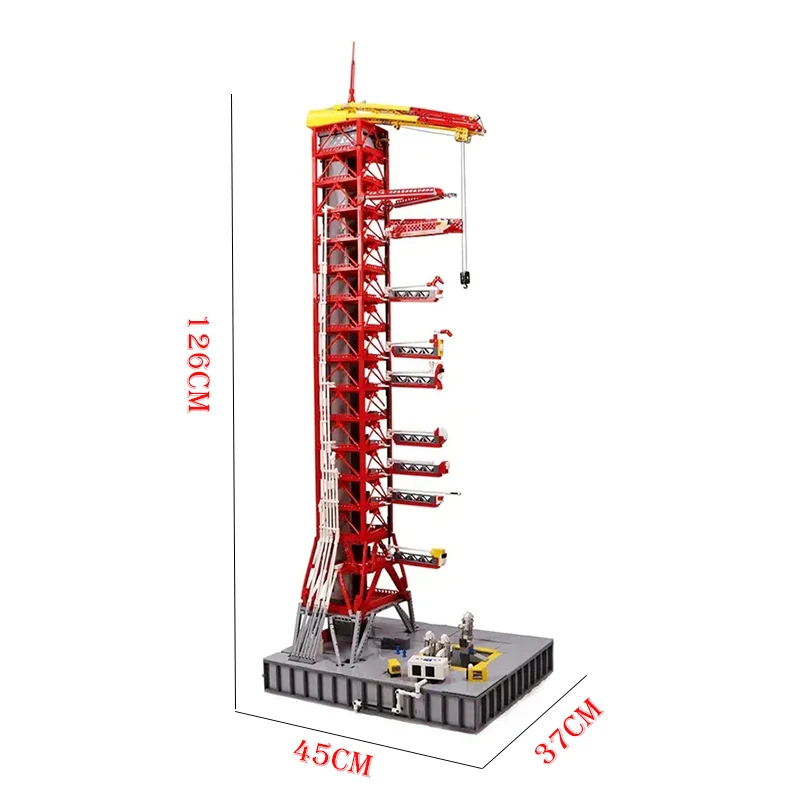 Новинка 3561 шт. 122 см высокий Космос Apollo Saturn-V пусковая пушка Морк 031003 идея для