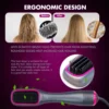 Straightener Hair Comb Heating Comb Hair Straightener Dryer and Straightening Brush Electric Comb Brush One Step Salon Hair 3