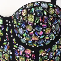 Woman Clothing Ropa Camis Sexy Crop Tops Ladies Corset Luxury Tank Top Women Shirt Harajuku Shaper Blusa Bralette Push Up Bra - Image 4