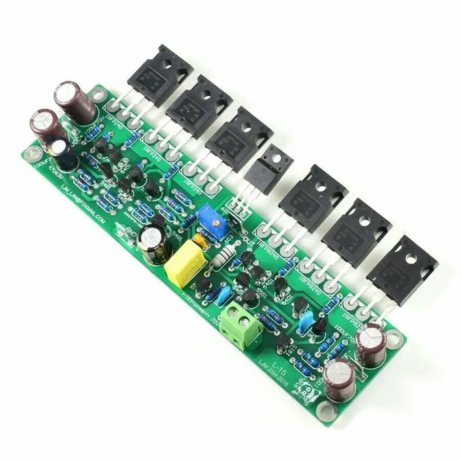 

Моно собранная Плата усилителя мощности L15 FET 150 Вт 300 Вт 600 Вт IRFP240 IRFP9240