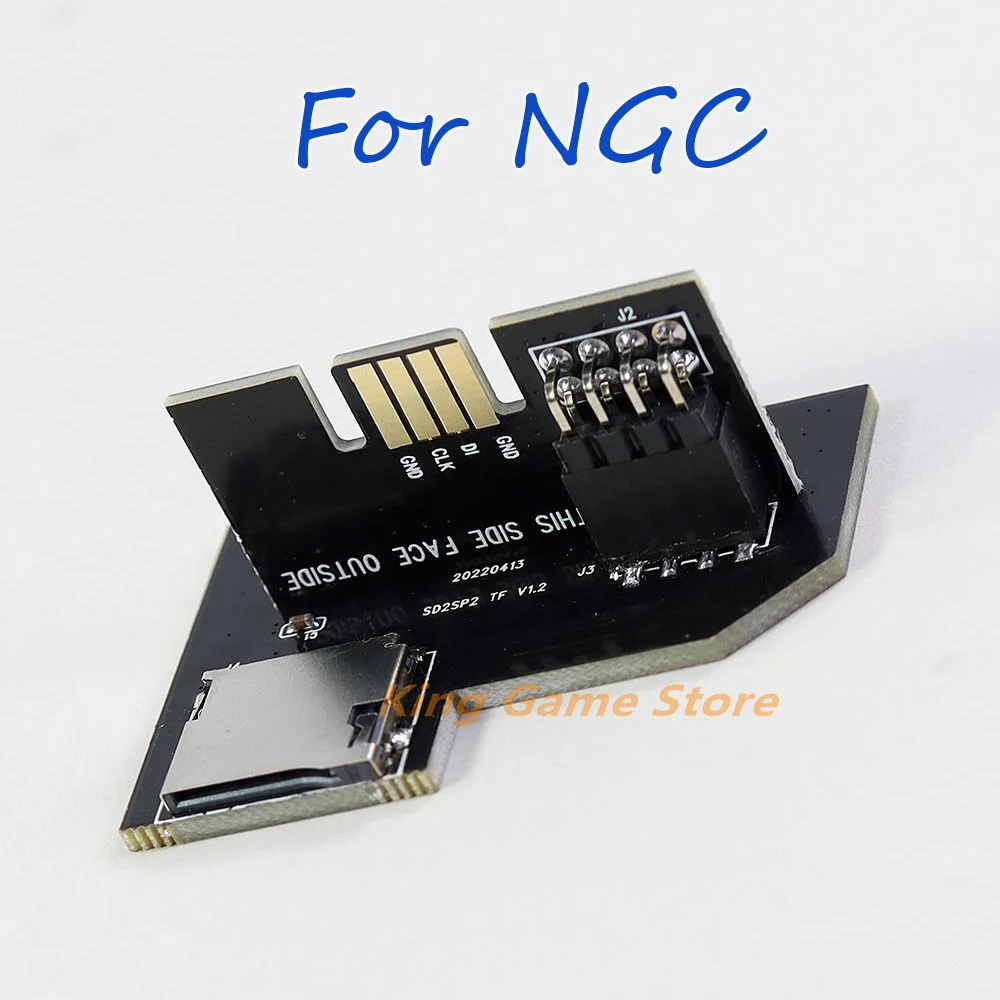 MODJUEGO Lettore di schede TF per Game Cube SD2SP2 SDLoad SDL Micro SD Card Adapter (verde