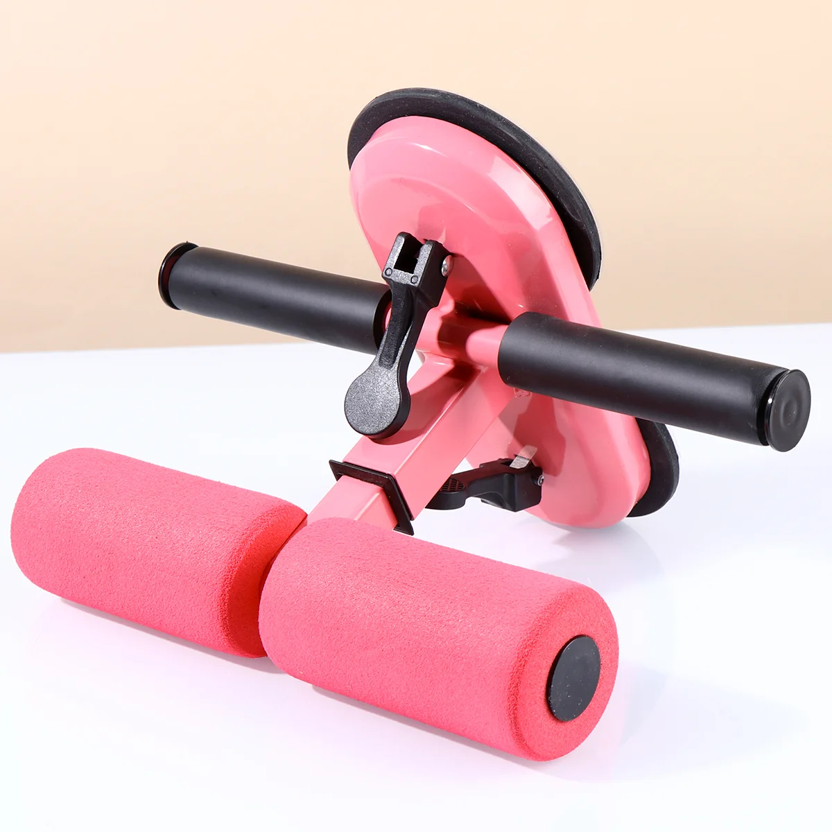 Professional 22cm Width Double Cups Abdominal Trainer Exercise Bar Sit Up Tool Height Adjustable Non For Marble