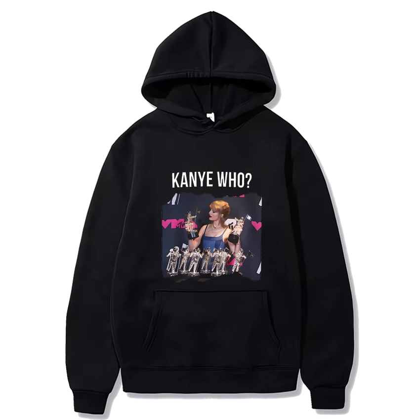 

Kanye Who Unisex Heavy Blend Crewneck Sweatshirt Hoodie Men Women Hot Fashion Pullover Streetwear Fleece Long sleeve Hoodies