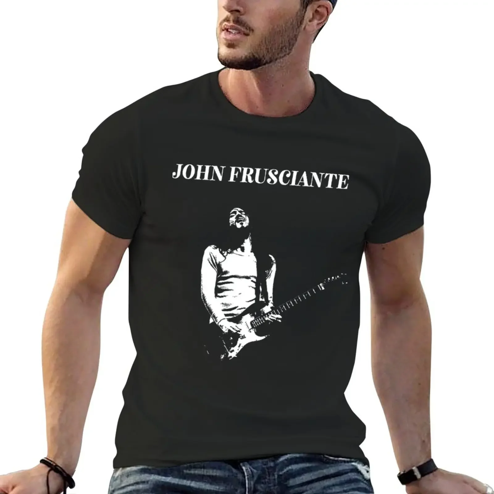 

JOHN FRUSCIANTE T-Shirt customs kawaii clothes cute clothes men clothings