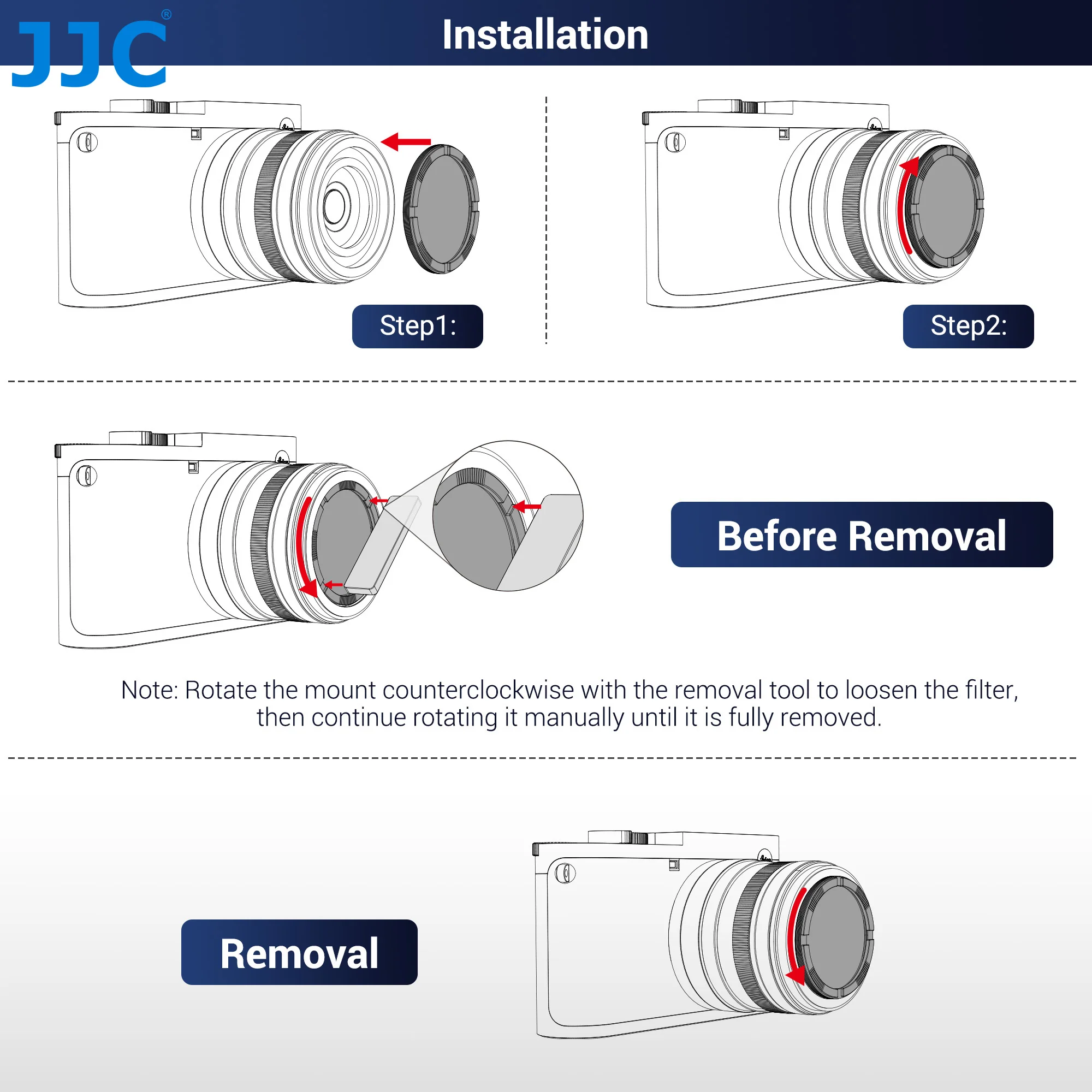 JJC Ultradünner UV-Schutz, mehrfach beschichteter UV-Filter für Leica Q4 Q3 Q2, Filter aus Aluminiumlegierung, nicht beeinflussen, Objektivdeckel, Makroaufnahmen – Detail 7