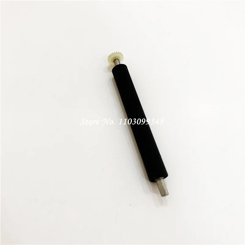 오리지널 SPP-R300 고무 롤러, BIXOLON SPP-R300 프린터 부품용 기어가 있는 중고 라이닝 처리된 플래튼 롤러