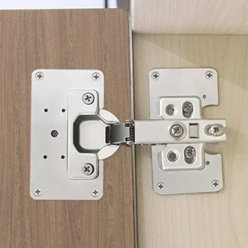 Hinge repair plate cabinet hinge repair plate kit stainless steel hinge repair plate for protecting wooden kitchen cabinet door