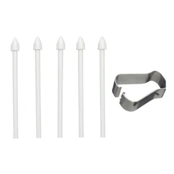 Premium Touch Stylus S Pen Nib Set with Removal Tweezers (WHITE)