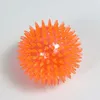 Pet Dog Toys Cat Puppy Sounding Toy Polka Squeaky Tooth Cleaning Ball TPR Training Pet Teeth Chewing Toy Thorn Balls Accessories 6