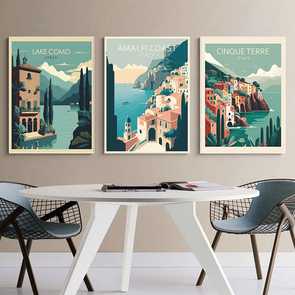 Barcelona Poster - Park Güell - WPAP - Kunst - Kleurrijk - Stad