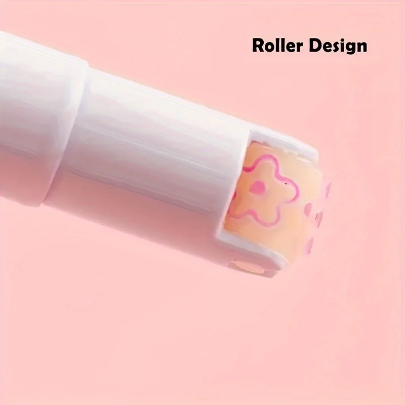 Highlighter Pen Roller Tip Curve Liner Marker 6Pcs/Set