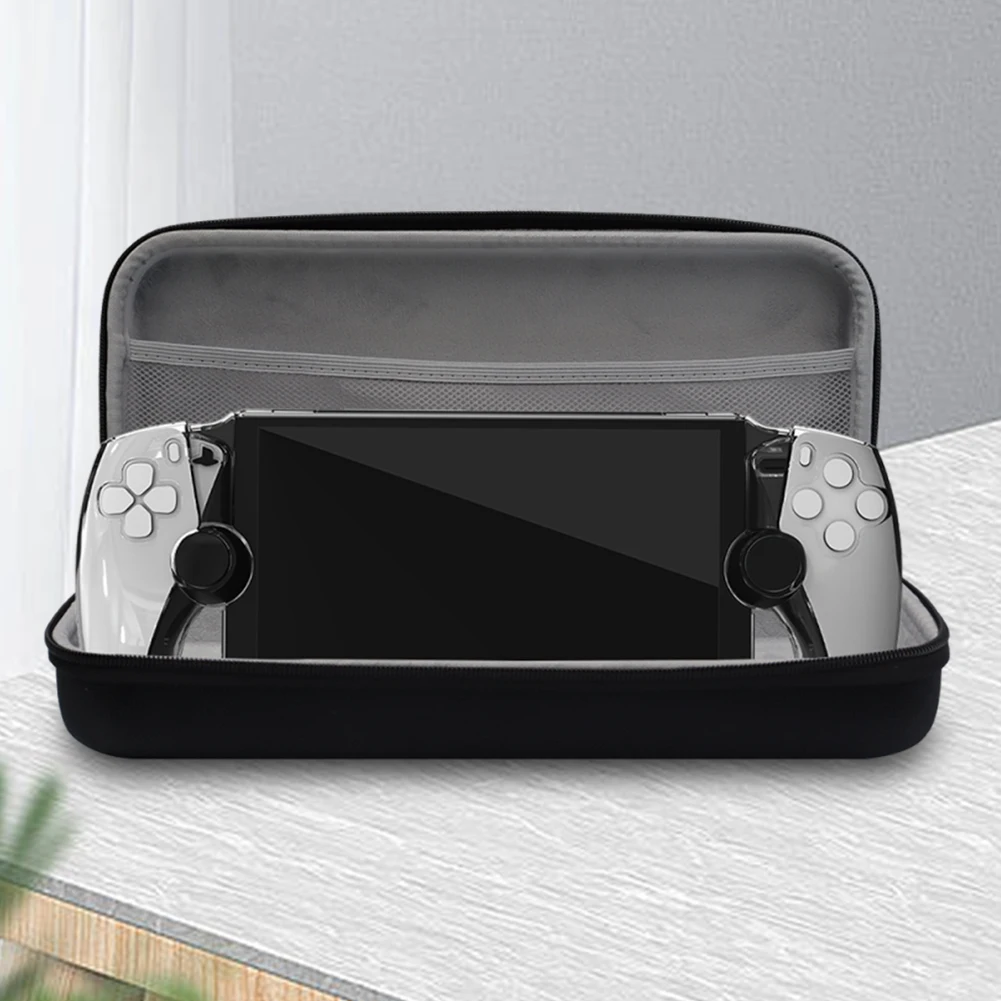 Carrying Case Shockproof Portable Storage Bag Anti Scratch Protective Bag with Mesh Pocket for PlayStation Portal Console