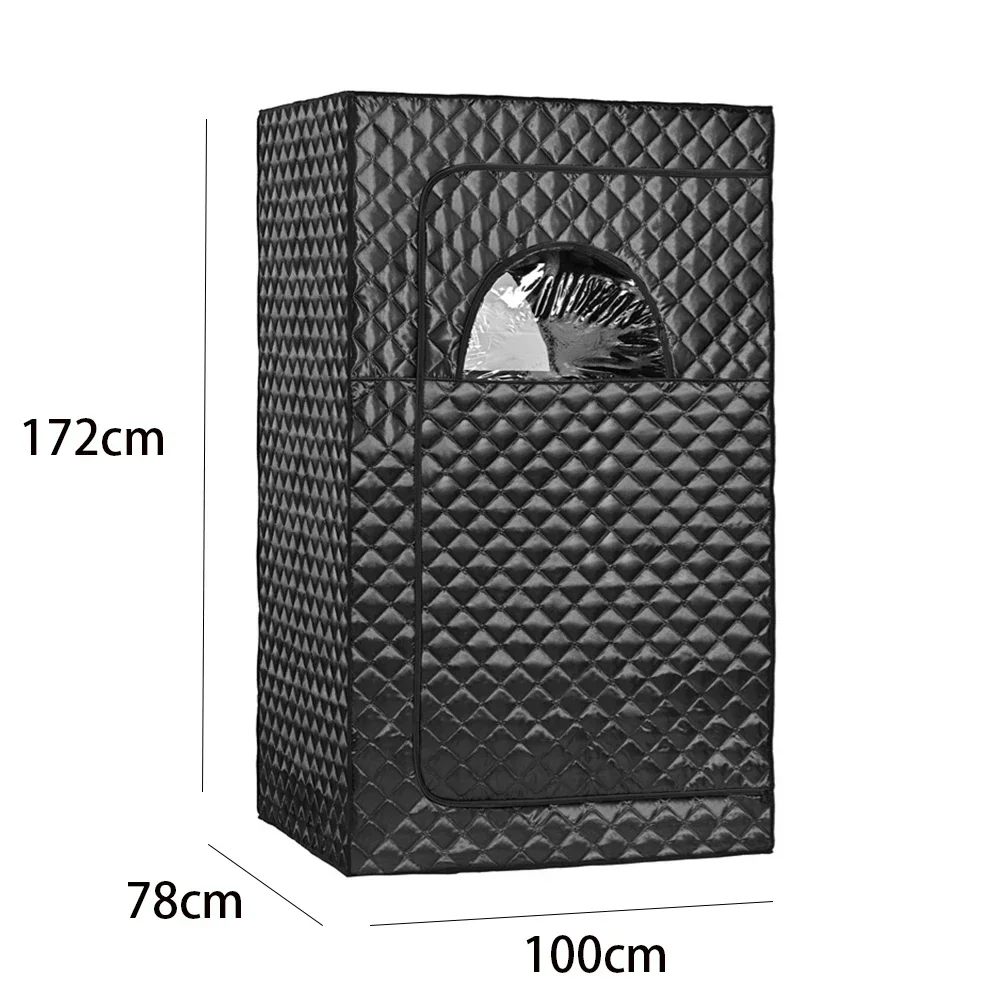 Portable Sauna Steam for Full Body Sauna Tent Steam Room with 2L Steamer Generator With Remote Control 4