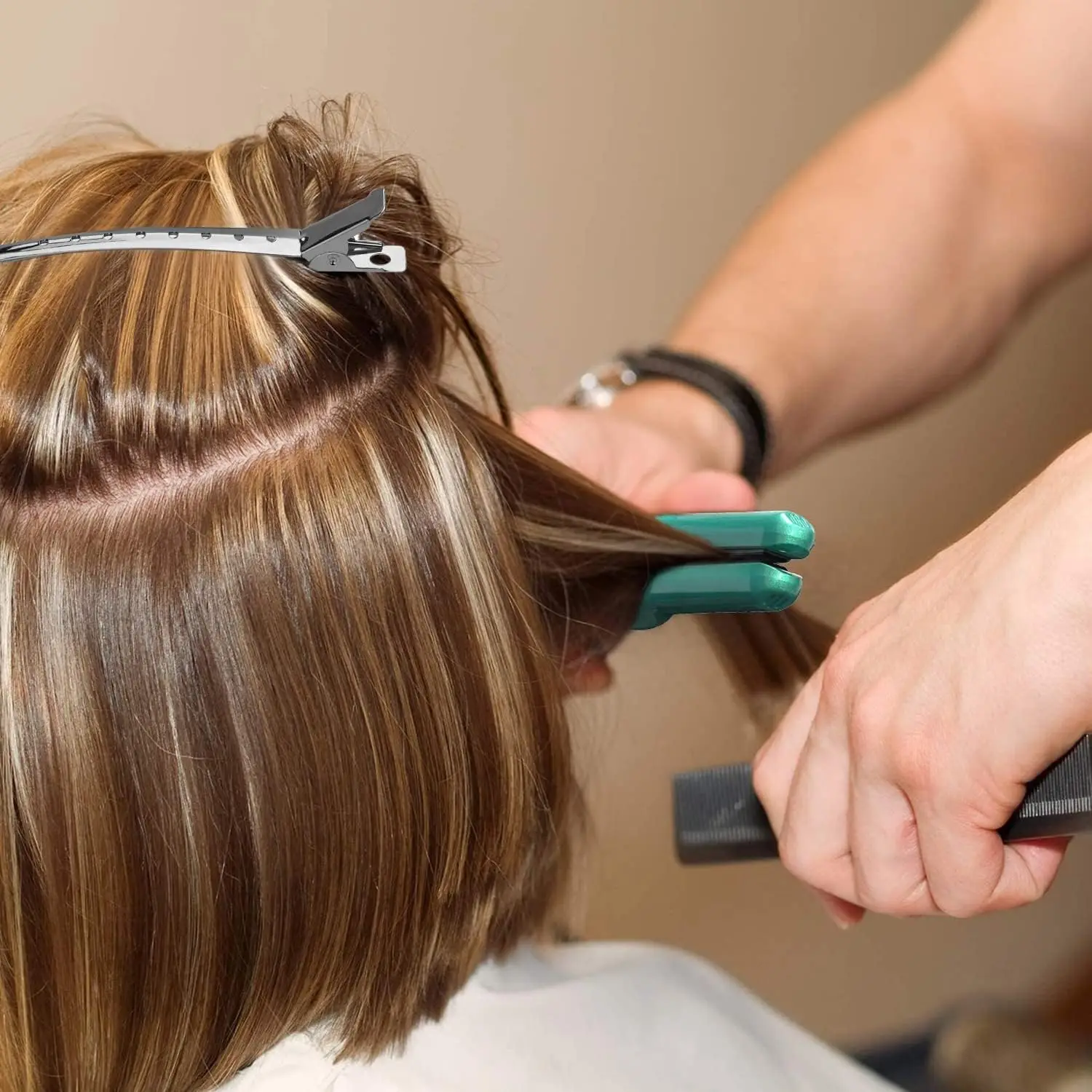 Metal Duckbill Clips for Fluffy Hair Styling