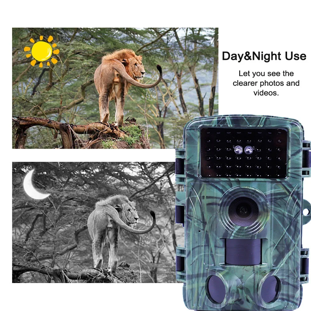 60MP WIFI Outdoor Hunting Trail Camera PR1600 4K Wildlife Cam Track Motion Activated Infrared Night Vision Waterproof Photo Trap 4 60MP WIFI Outdoor Hunting Trail Camera PR1600 4K Wildlife Cam Track Motion Activated Infrared Night Vision Waterproof Photo Trap 4