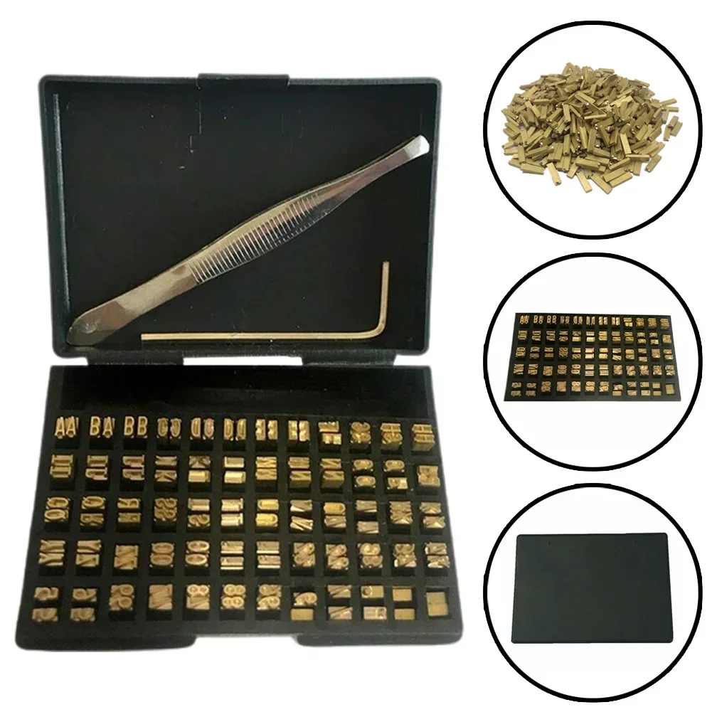 Coding Machine Word Grain 120pcs Hot Stamp Copper Letters 2x4x15mm For Manual Semi-automatic Coding