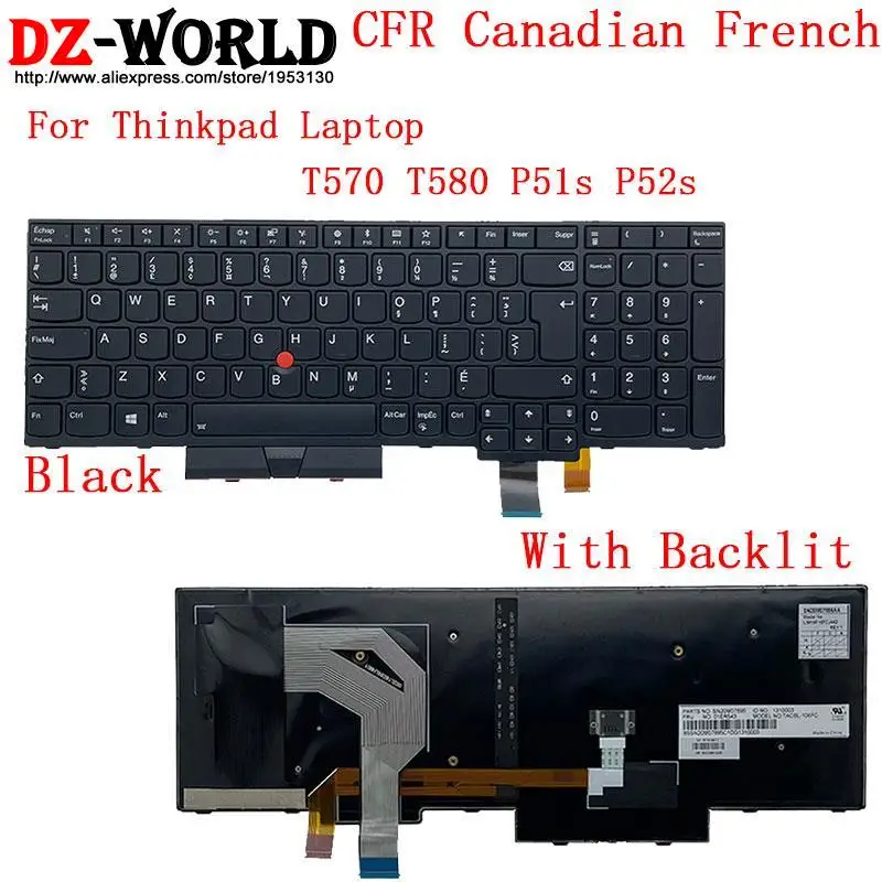 Thinkpad T570, P51S, T580, P52S, US GR