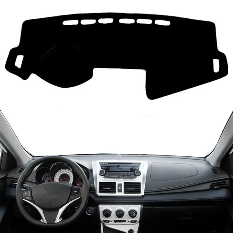 

Voor Toyota Vios Yaris Xp150 2014 2015 2016-2019 Dashboard Cover Pad Dashboard Zonneschem Protector Tapijt Auto Parts