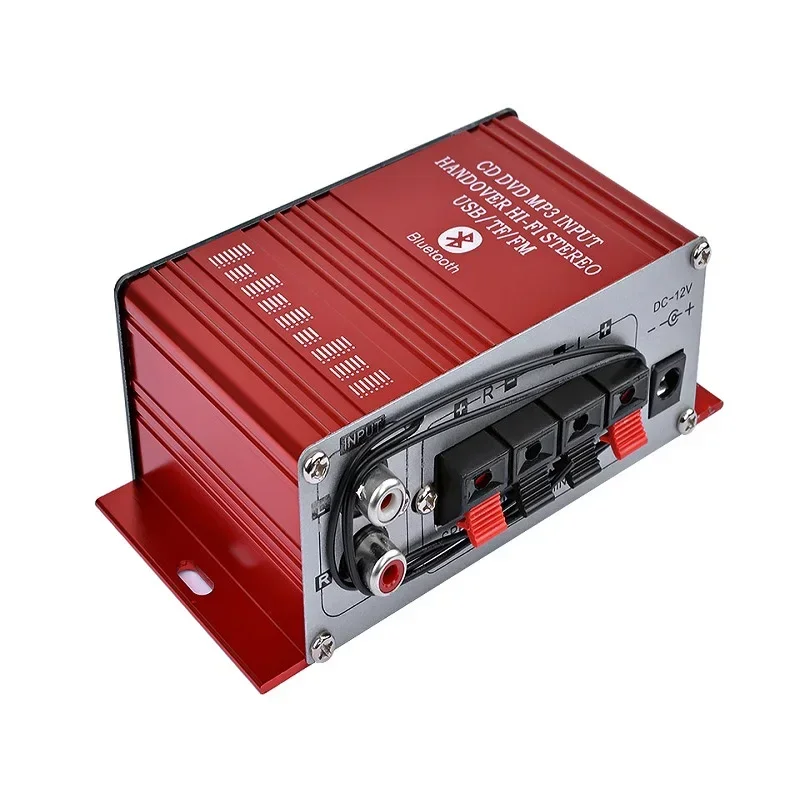 

HIFI Stereo Digital Amplifier Channel 2.0 Bluetooth 5.0 FM USB Home Theater Sound System G8 Power Amp Remote Control