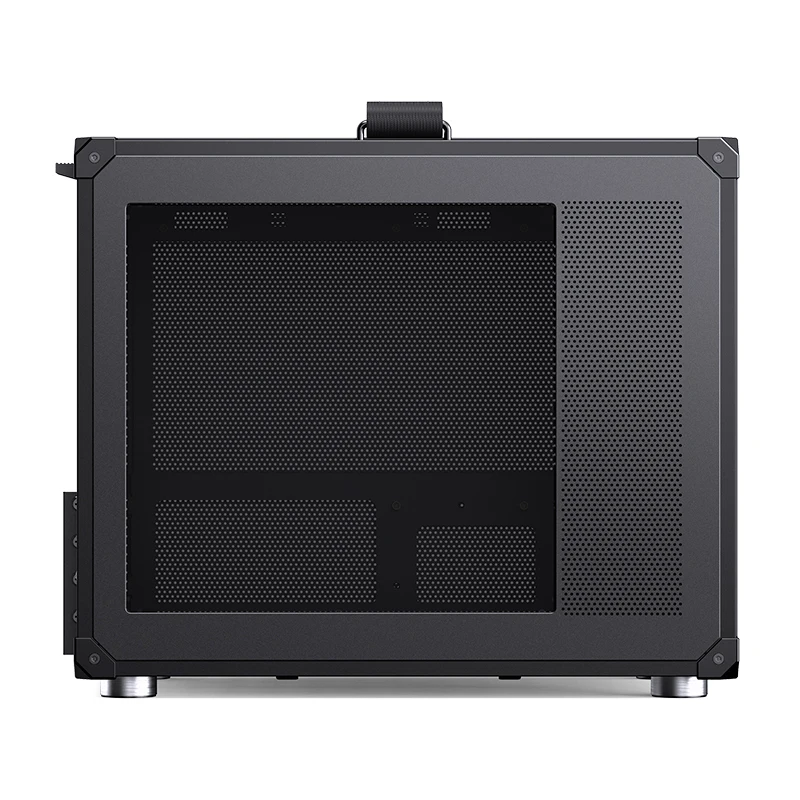 JONSBO C6 MAX MATX Mesh Computer Case Side Transparent With Handle Support ATX Power Supply Desktop Mini Chassis Black/White PC Case PC Chassis